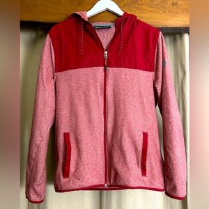 Under Armour Red Zip Up Hoodie